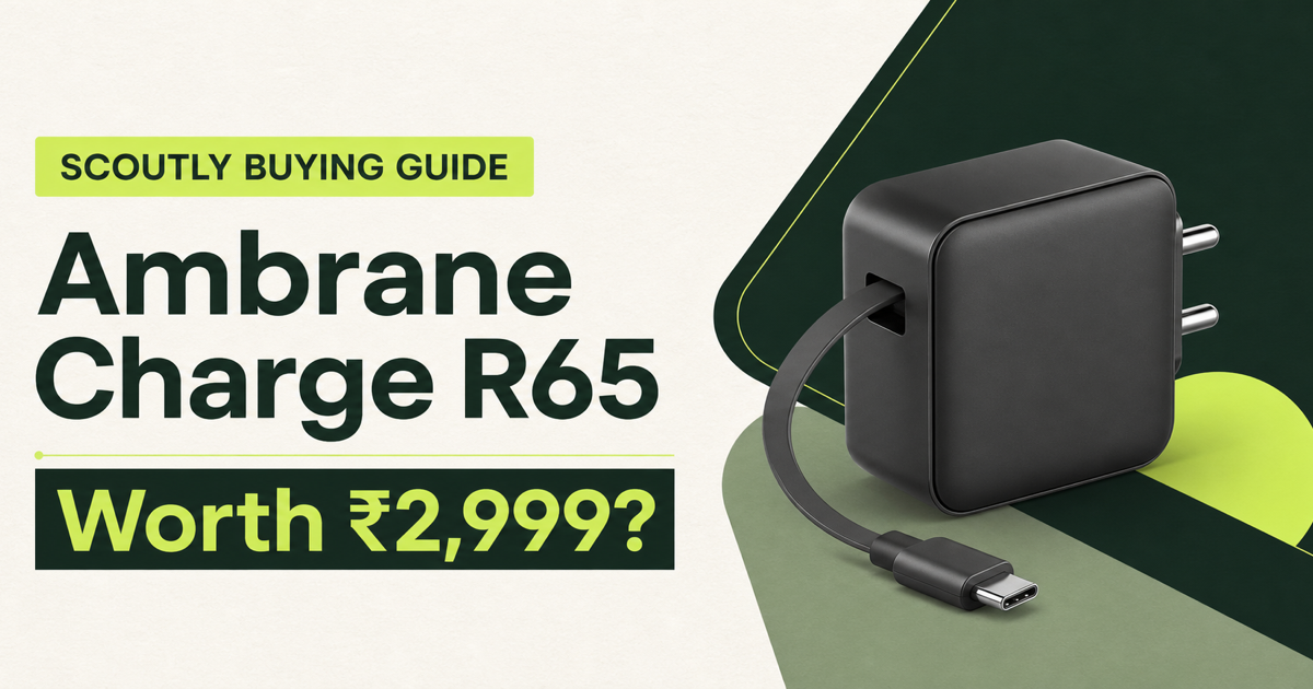 Scoutly Ambrane Charge R65 guide artwork